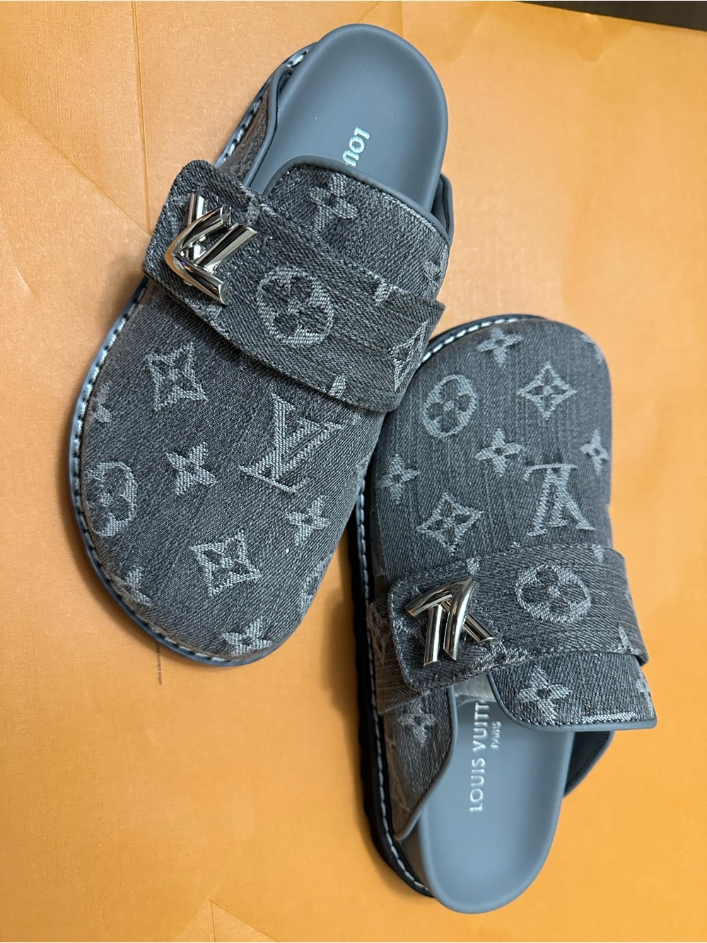 Monogram Mules - Picture 3 of 7